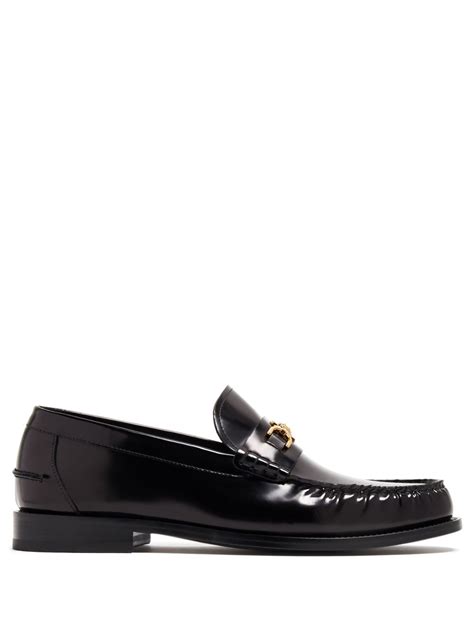 versace slip on shoes|versace 95 loafers.